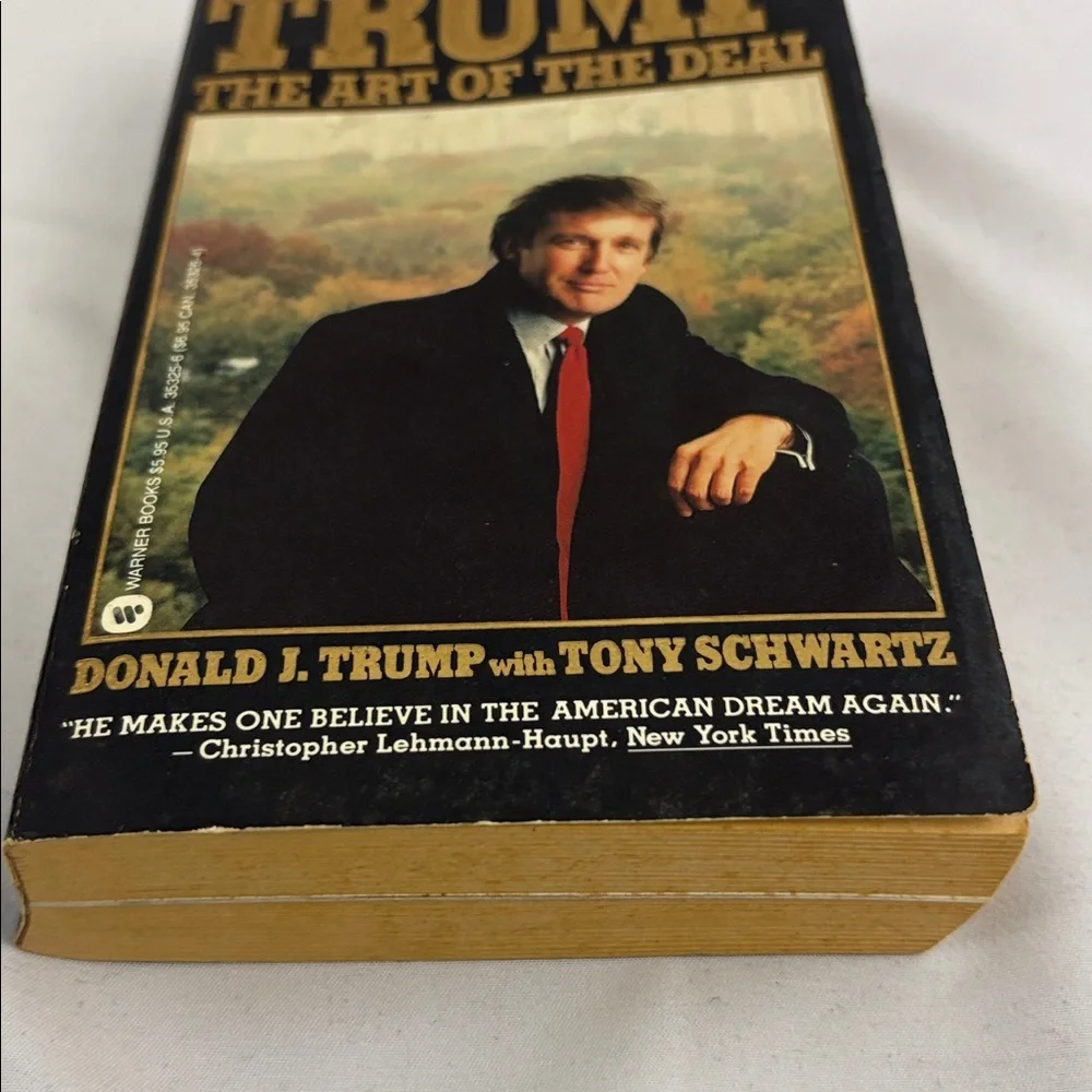 Vintage Trump The Art of the Deal Donald J. Trump 1987 Warner Books